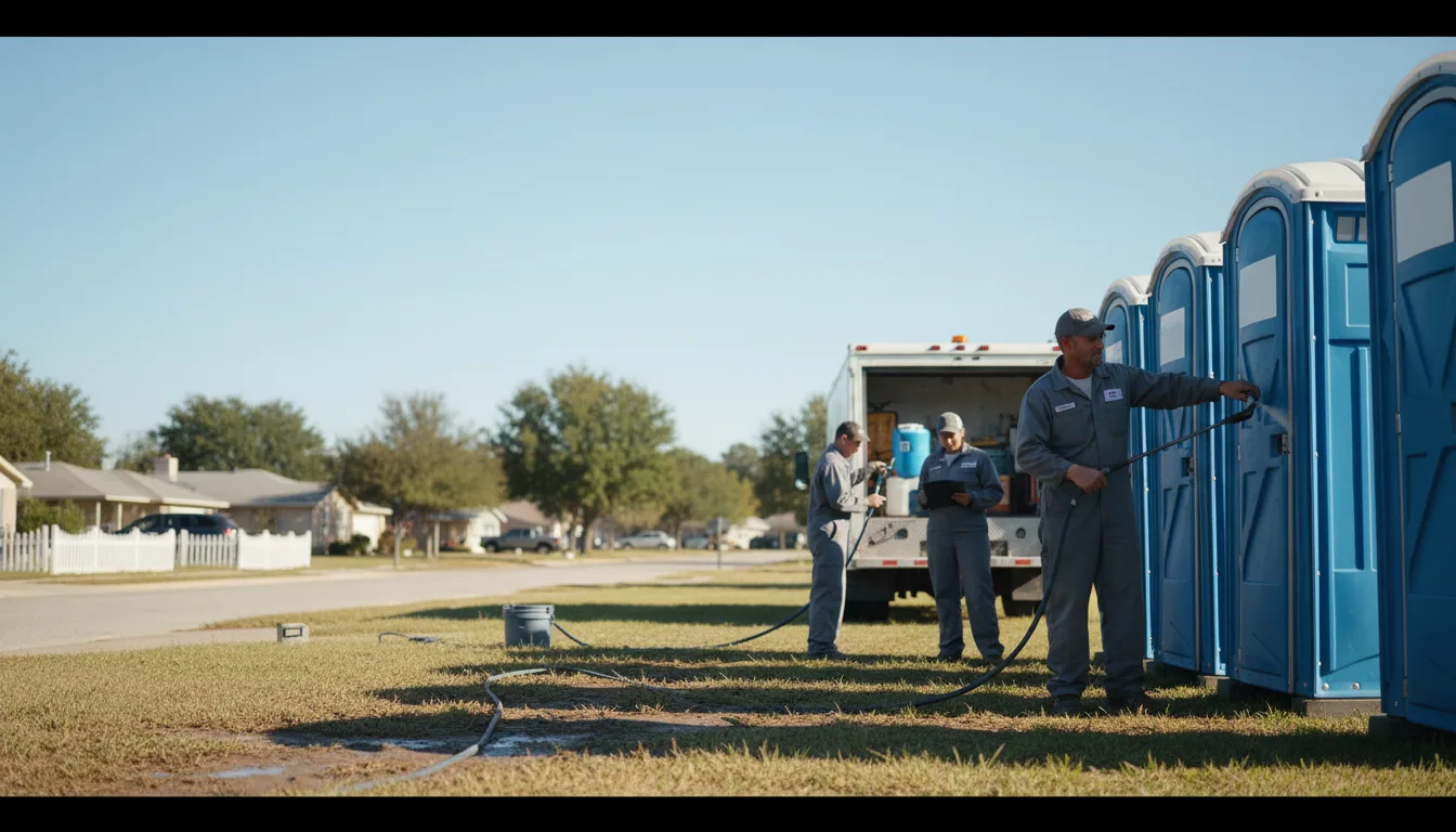Long-Term Portable Toilet Rental in Silvis, IL near me